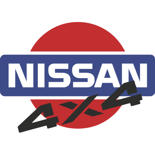 Autocollant Nissan Logo 4x4