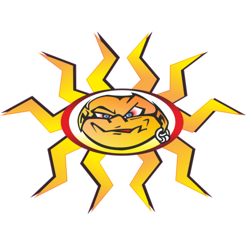 Autocollant Soleil Valentino Rossi