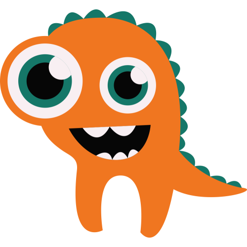 Autocollant Monstre Enfant 32