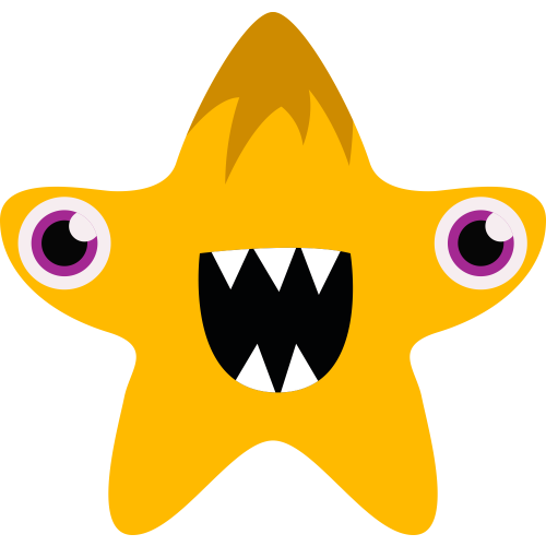 Autocollant Monstre Enfant