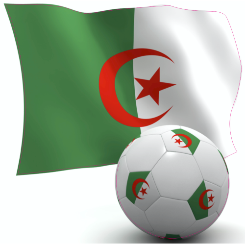 Autocollant Algerie Foot