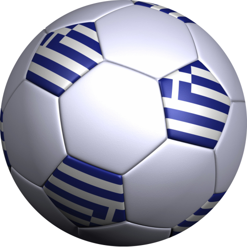 Autocollant Ballon Foot Grece