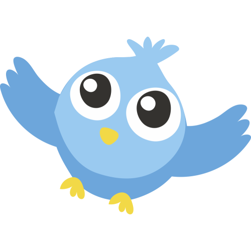 Autocollant Animaux Oiseau