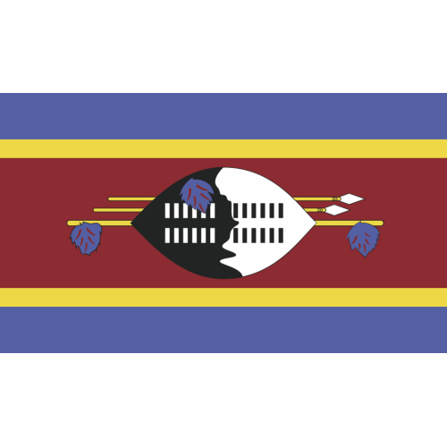Autocollant Drapeau Swaziland