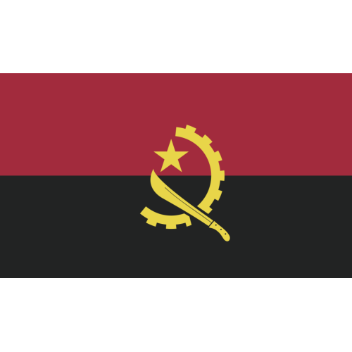 Autocollant Drapeau Angola