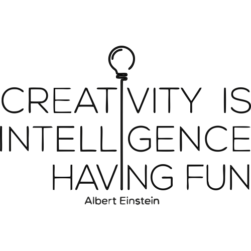 Sticker Quote Einstein