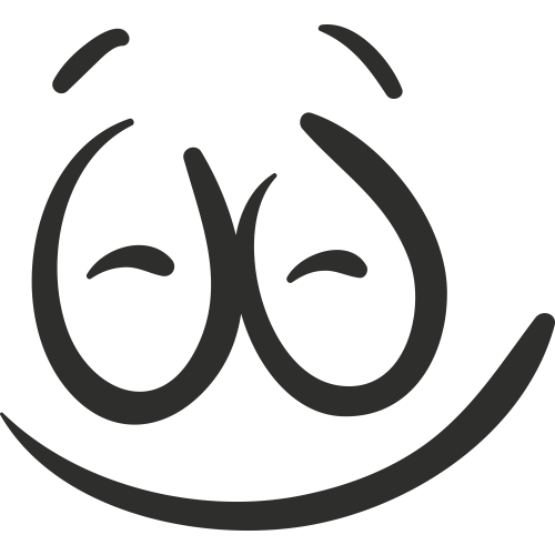 Sticker Smiley Sourire