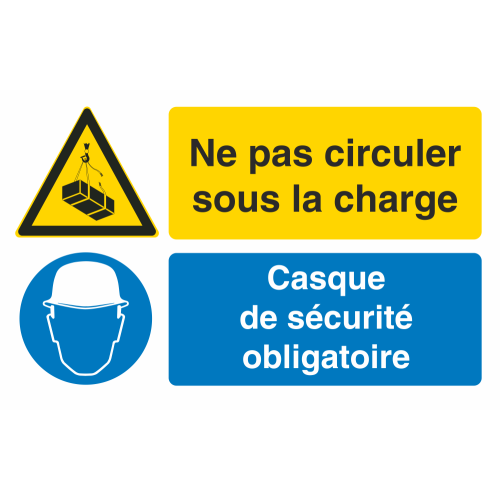 Autocollant Obligation Ne Pas Circuler Sous Charge Port Casque