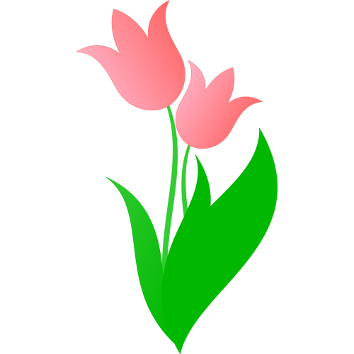 Autocollant Fleur Tulipe