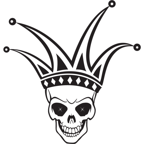 Sticker Tête De Mort