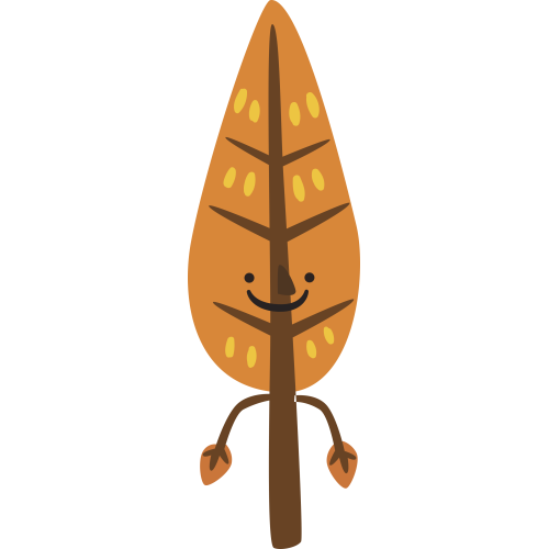 Autocollant Arbre Rigolo Enfant