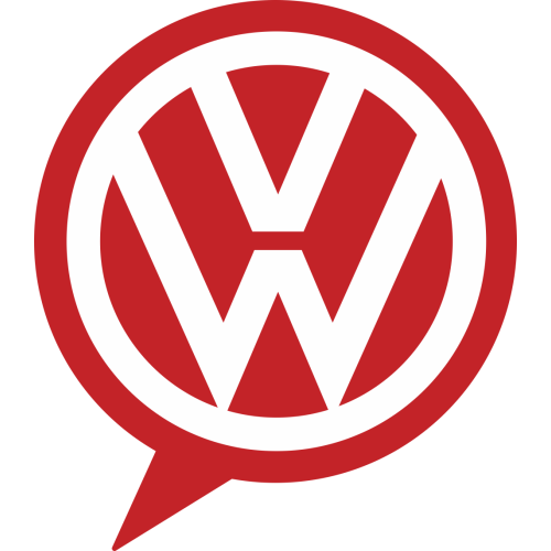 Autocollant Volkswagen Logo Bulle