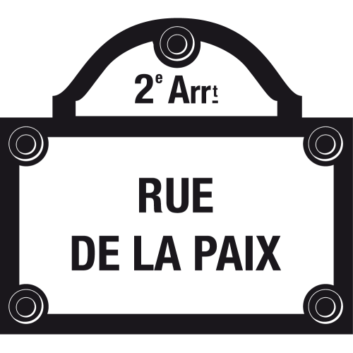 Sticker Rue de la paix