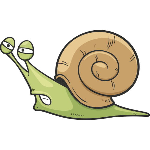 Autocollant Enfant Escargot