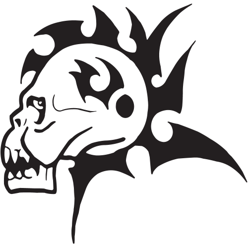 Sticker Tête De Mort 28