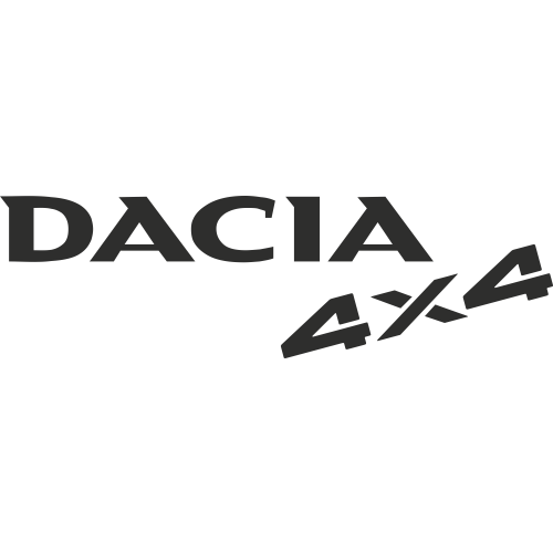 Sticker Dacia 4x4
