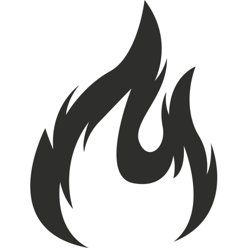 Sticker Flamme