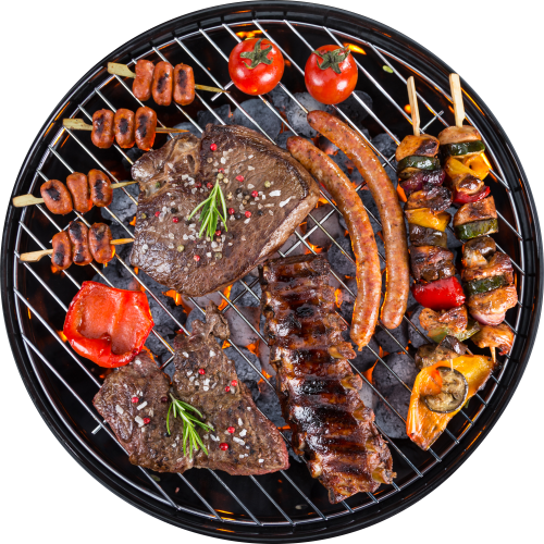 Autocollant Alimentation Barbecue 7