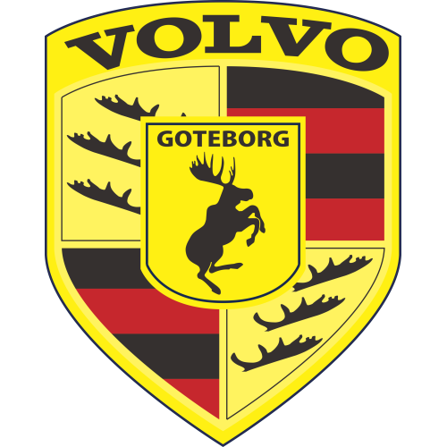 Autocollant Volvo Gothenburg Moose - droite