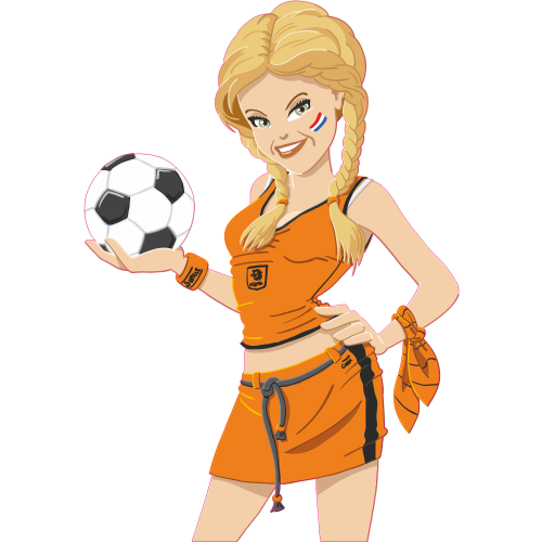 Autocollant Foot Euro 2008 Pays Bas