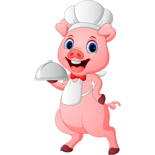 Autocollant Animaux Cochon 2