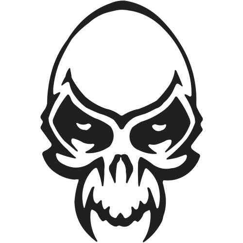 Sticker Tête De Mort 29