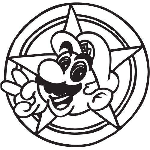 Sticker Mario