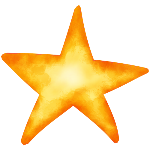 Autocollant Enfants Etoile Jaune