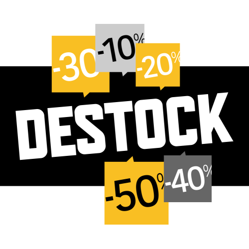 Autocollant Soldes Destock 1