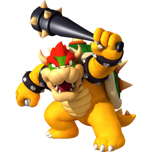 Autocollant Mario Bowser