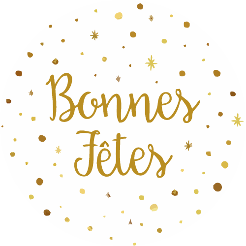 Sticker Bonnes Fêtes
