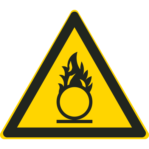 Autocollant Matières Comburant