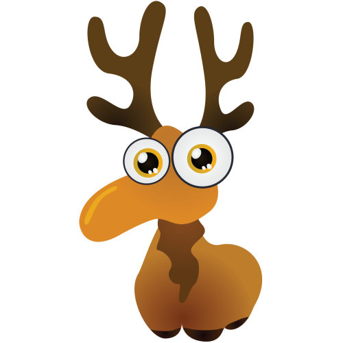 Autocollant Renne Pour Enfants