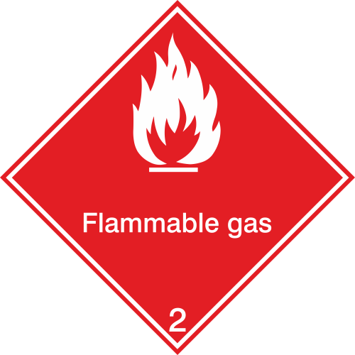 Autocollant Transport Maritime Gaz Combustibles