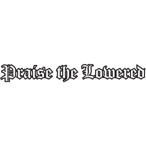 Sticker Jdm Praise The Lowered