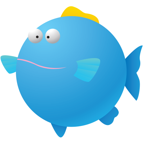 Autocollant Poisson 6 Pour Enfants