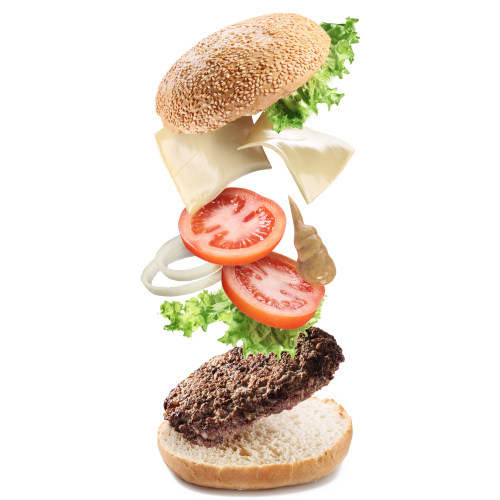 Autocollant Salé Hamburger 4