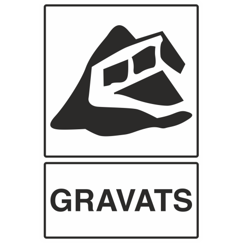 Autocollant Recyclage Gravats