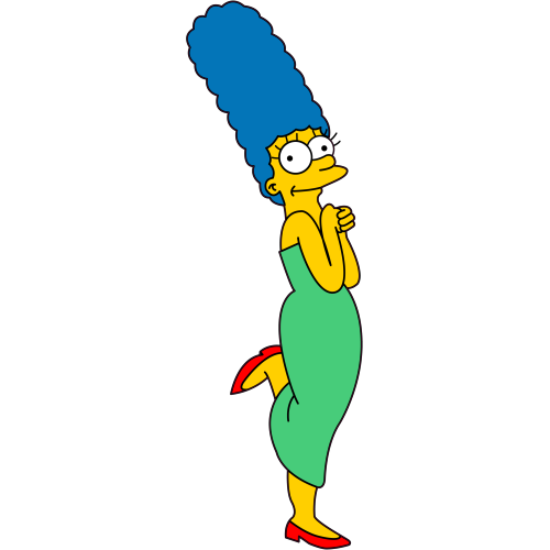 Autocollant Marge Simpson -simpsons