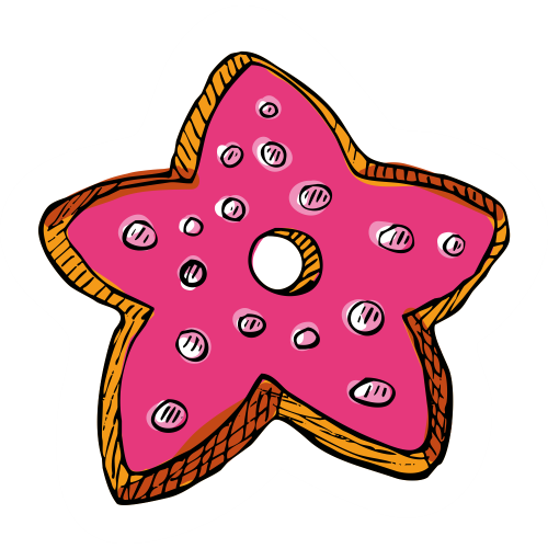 Autocollant Pâtisserie Donuts 4