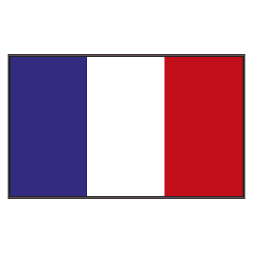 Autocollant Drapeau Francais