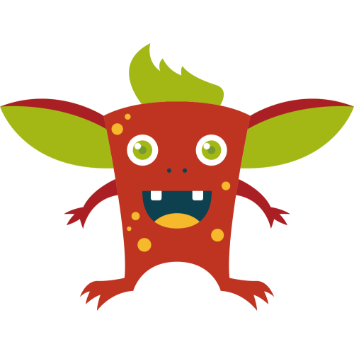 Autocollant Monstre Enfant