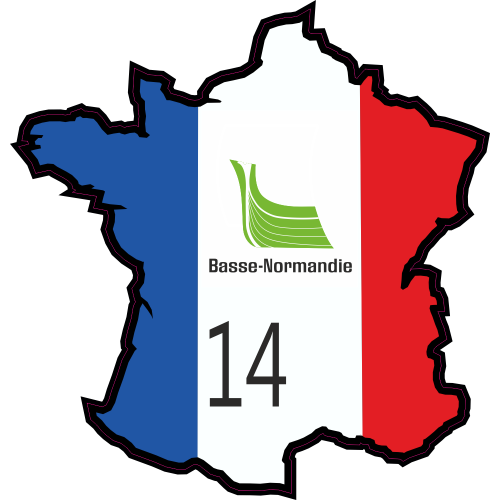 Autocollant Calvados (basse Normandie)