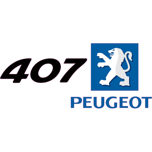 Autocollant Peugeot Logo 407 Droite