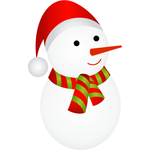 Autocollant Déco Noel Bonhomme De Neige