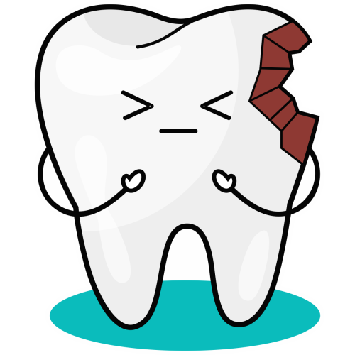 Autocollant Logo Dentiste Dent 4