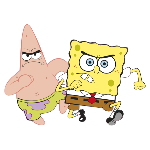 Autocollant Bob L'eponge