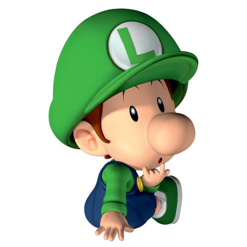 Autocollant Mario Baby Luigi