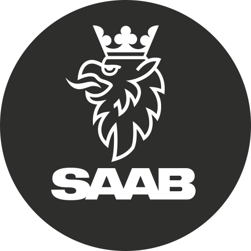 Sticker Saab Logo