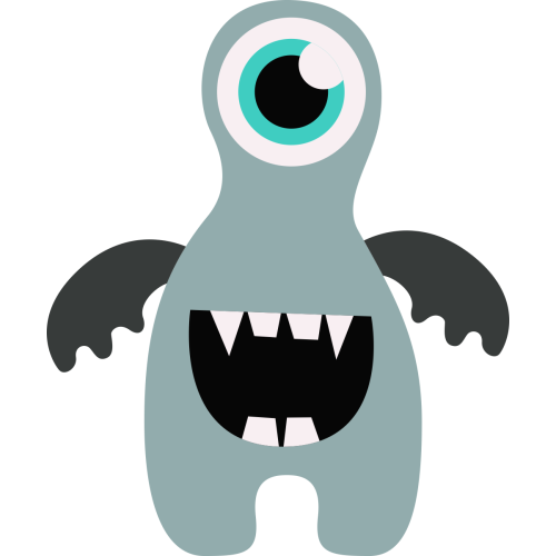 Autocollant Monstre Enfant